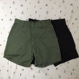 green american apparel shorts